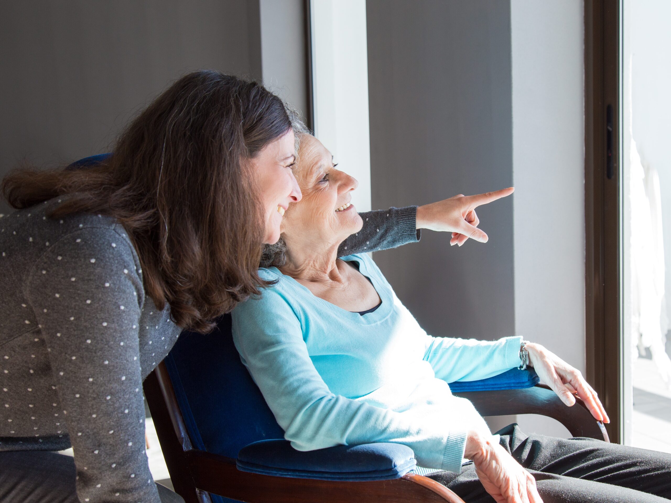 carer taking care